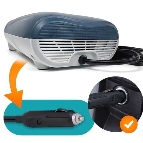 Pompka elektryczna do materaca pontonu SUPa + 6 przejściówek 12V Neo-Sport NS-713