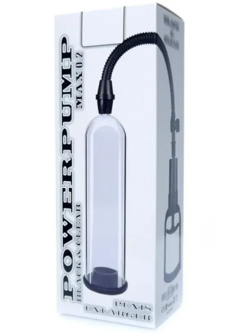 Pompka-Powerpump Max 0.2 - Black&Clear