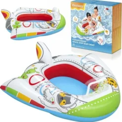 Pontonik plażowy statek kosmiczny 104 x 99 cm Bestway 34178