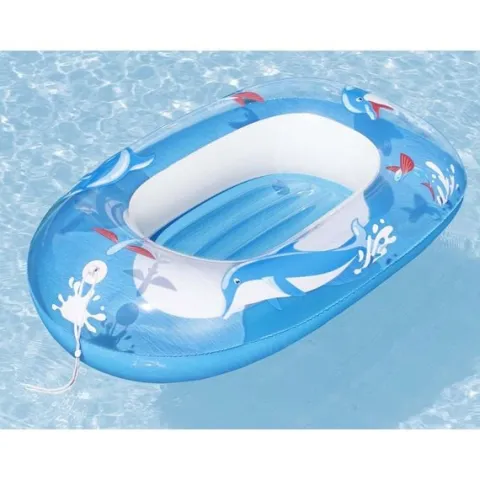 Ponton plażowy do pływania delfin 102 x 69 cm Bestway 34037