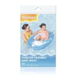 Ponton plażowy do pływania delfin 102 x 69 cm Bestway 34037