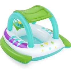 Ponton plażowy do pływania z daszkiem 107 x 112 cm Bestway 34149