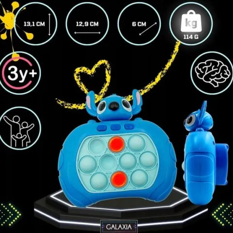 POP IT ELEKTRONICZNE Gra Popit Elektryczne Gra Zręcznościowa STITCH