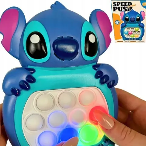 POP IT POPIT GRA Z LILO AND STITCH ELEKTRYCZNA ANTYSTRESOWA ZRĘCZNOŚCIOWA