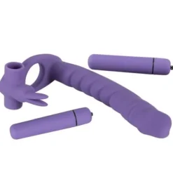 Porator analny z wibracjami - 100% silicon