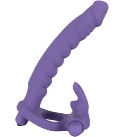 Porator analny z wibracjami - 100% silicon