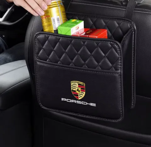 PORSCHE TORBA NA ZAGŁÓWEK wiszący ORGANIZER SAMOCHODOWY dla pasażera