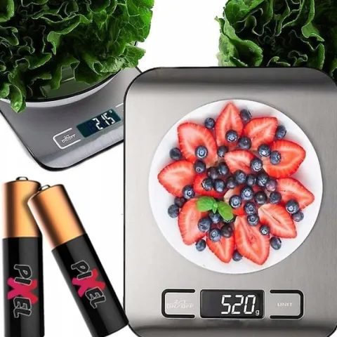 PRECYZYJNA WAGA KUCHENNA 10kg / 1g DOMOWA ELEKTRONICZNA TARA LCD + BATERIE