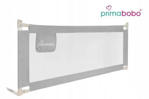 PRIMABOBO Barierka ochronna do łóżka CLASSIC 140cm dla dzieci WYSOKA
