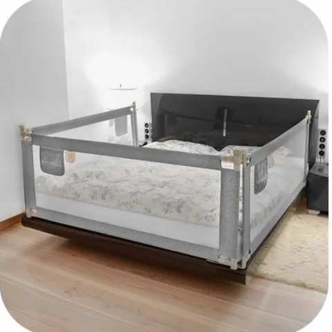 PRIMABOBO Barierka ochronna do łóżka CLASSIC 180cm dla dzieci WYSOKA