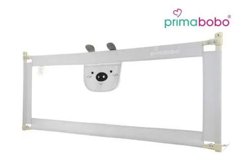 PRIMABOBO Barierka ochronna do łóżka MIŚ 160cm SKŁADANA, dla dzieci