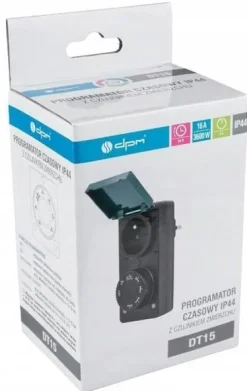 Programator czasowy analogowy z czujn. zmierzchu