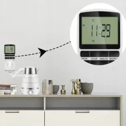 Programator Czasowy Timer Włącznik Wyłącznik Cyfrowy Elektroniczny Programy