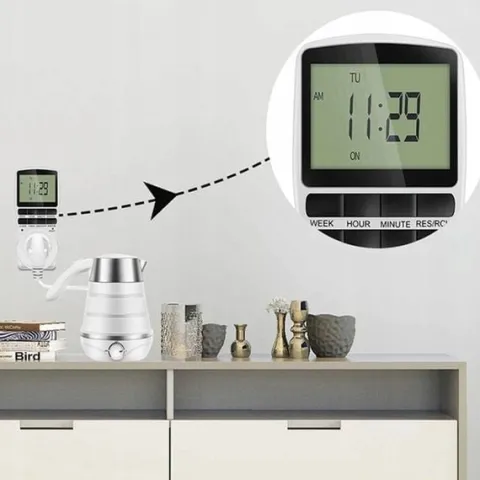 Programator Czasowy Timer Włącznik Wyłącznik Cyfrowy Elektroniczny Programy