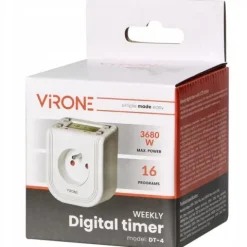 Programator Czasowy Włącznik Wyłącznik Timer LCD