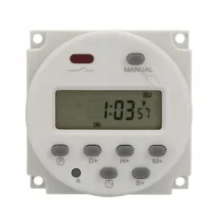 PROGRAMATOR CZASOWY WŁĄCZNIK WYŁĄCZNIK ENERGOOSZCZĘDNY CYFROWY 1s ~ 168h