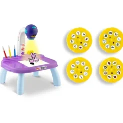 Projektor do nauki rysowania Ricokids 773700 - fioletowy