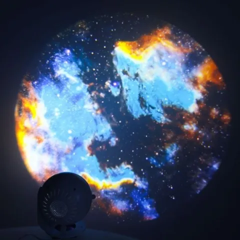 Projektor Rzutnik Gwiazd Galaktyki Planetarium Lampka Nocna USB 12 Planet