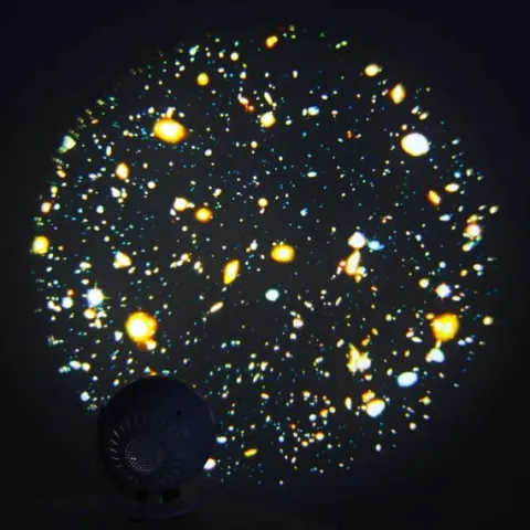 Projektor Rzutnik Gwiazd Galaktyki Planetarium Lampka Nocna USB 12 Planet