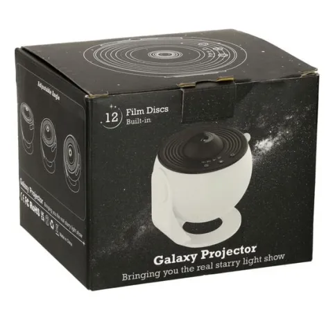 Projektor Rzutnik Gwiazd Galaktyki Planetarium Lampka Nocna USB 12 Planet