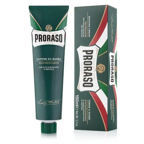 PRORASO Krem do golenia Eukaliptus i Menthol, linia zielona, 150ml