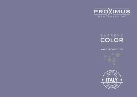 PROXIMUS Farba do włosów SUPREME COLOR NANOTECHNOLOGY - 8