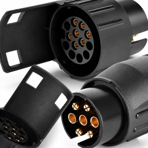 PRZEJŚCIÓWKA ADAPTER GNIAZDO PRZYCZEPY 7/13 PIN