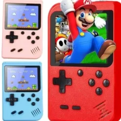 Przenośna MINI konsola GameBox Plus 500w1 mix kolorów MARIO BROS, TANK