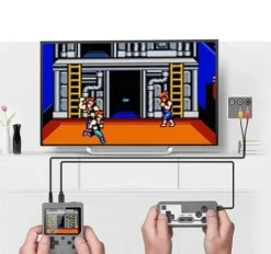 PRZENOŚNA MINI KONSOLA RETRO 400 GIER GAMEBOY DODATKOWY PAD GRA NA 2 OSOBY