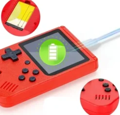 PRZENOŚNA MINI KONSOLA RETRO 400 GIER GAMEBOY DODATKOWY PAD GRA NA 2 OSOBY