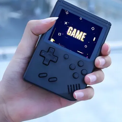PRZENOŚNA MINI KONSOLA RETRO 400 GIER DO GRY DLA DZIECI + PAD