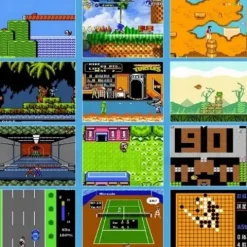 PRZENOŚNA MINI KONSOLA RETRO MARIO CONTRA PACKMAN TETRIS PINBALL 400 GIER