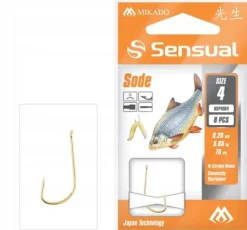 PRZYPONY WIĄZANE - SENSUAL - SODE nr 8 G / żyłka: 0.16mm/70cm
