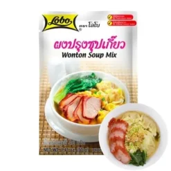 Przyprawa pasta do bulionu zupy won ton chińskiej baza Lobo 40g