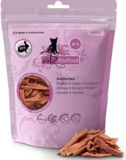 Przysmak dla kota bez sztucznych dodatków - Catz Finefood 99,5% KRÓLIK 45g