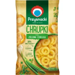 Przysnacki Chrupki o smaku zielona cebulka 140 g