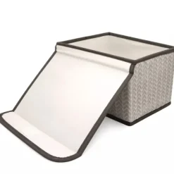 Pudełko organizer na drobiazgi ubrania zabawki składany skrzynia kufer 26cm