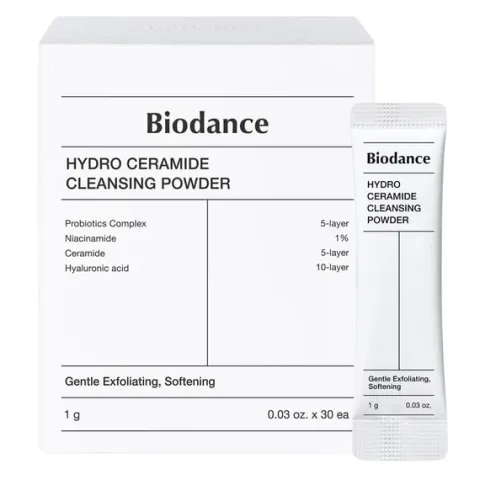 Puder enzymatyczny w saszetkach BIODANCE Hydro Ceramide Cleansing 30szt
