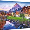 PUZZLE 1000 ALPEJSKIE MIASTECZKO SZWAJCARIA 10854