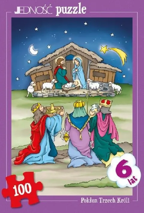 Puzzle - Pokłon Trzech Króli - 100 elementów