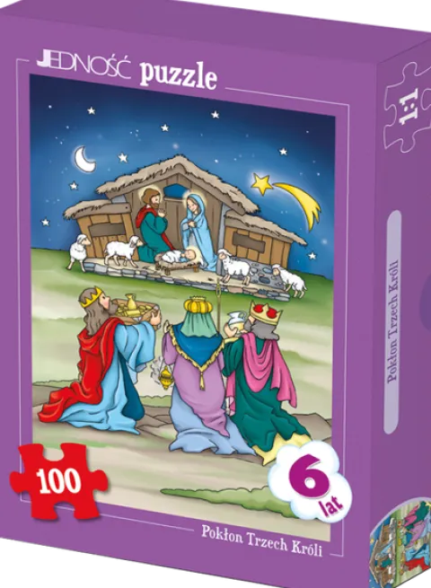 Puzzle - Pokłon Trzech Króli - 100 elementów