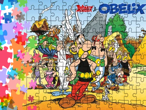 Puzzle tradycyjne - Asterix & Obelix