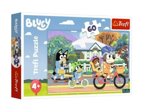 PUZZLE 60 WESOŁY BLUEY 17384