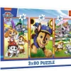 PUZZLE 3X80 PSIA ZGRAJA PSI PATROL 34886
