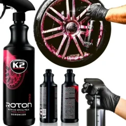 PŁYN DO MYCIA FELG K2 ROTON PRO + SZCZOTKA DO KÓŁ