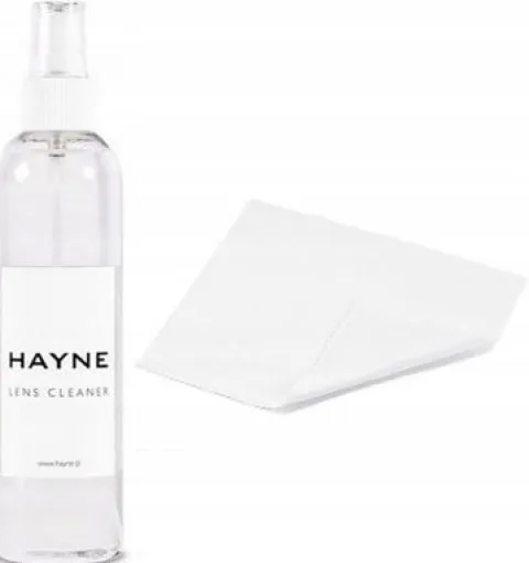 Płyn do okularów profesjonalny Hayne LENS 240ml + ściereczka gratis
