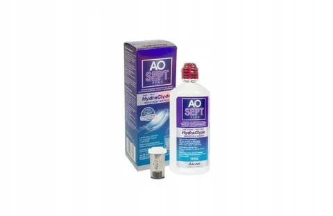 Płyn do soczewek Aosept Plus Hydraglyde 360 ml