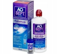 Płyn do soczewek Aosept Plus Hydraglyde 360 ml