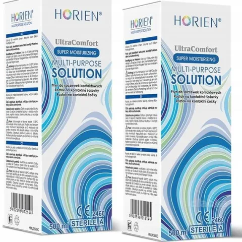 Płyn do soczewek HORIEN Ultra Comfort 2x500ml