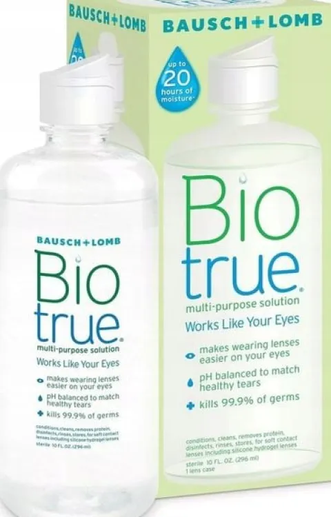 Płyn do soczewek kontaktowych Bausch&Lomb Biotrue 480 ml